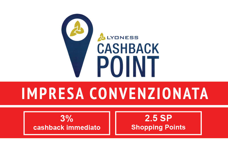 Convenzione LYONESS Cashback World. Card Personale per i Clienti